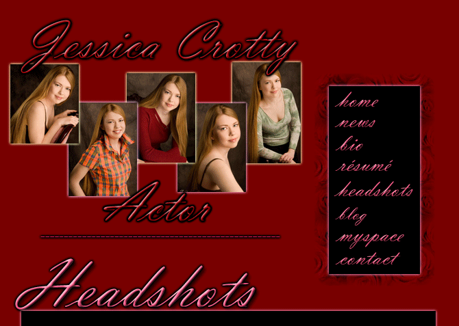 Jessica Crotty: Headshots